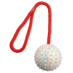 Hracka TRIXIE míc gumový na provaze 30 cm 