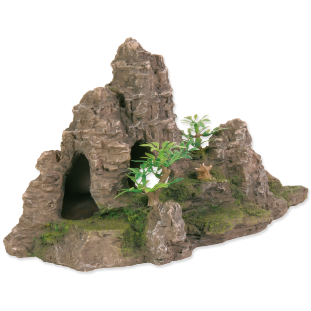Dekorace TRIXIE skalnatý útvar s jeskyní 22 cm 